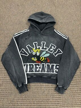 Vale Forever Anthem Pullover Hoodie Black/Mono Size Medium